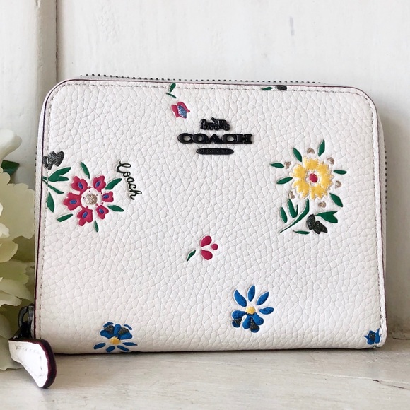 coach wildflower wallet